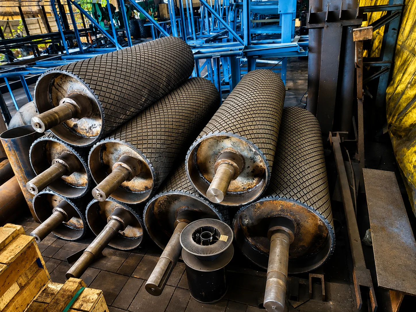 CSR Industries Conveyor Drum Fabrication